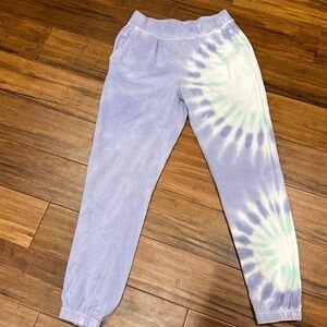Wildfox tie dye sweatpants